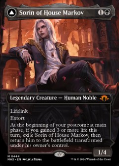 Sorin of House Markov // Sorin, Ravenous Neonate Modern Horizons 3 Bordless Frame Break